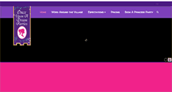 Desktop Screenshot of onceuponadreamparties.com